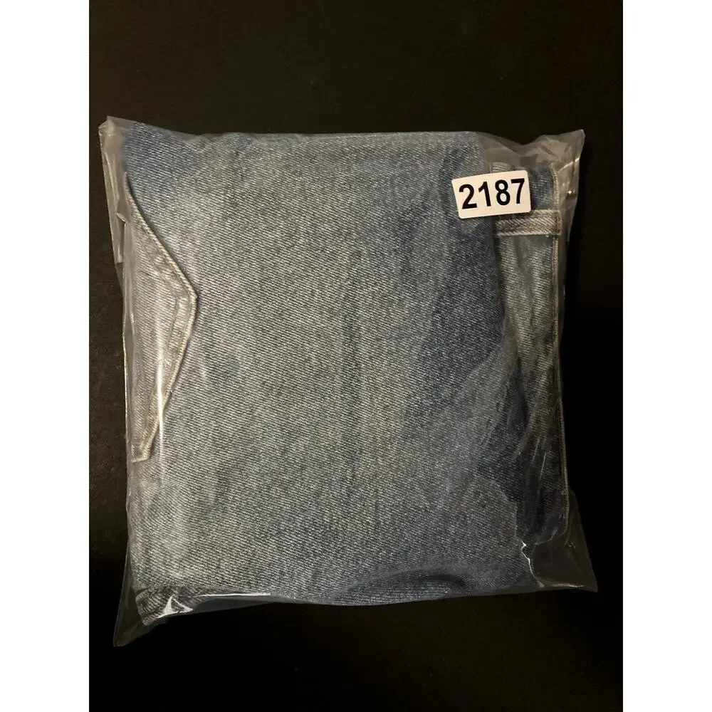 Cello Denim Jean Shorts Womens‎ Large Blue Ripped Distressed Button Fly Grunge